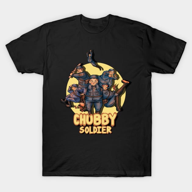 Chubby soldier T-Shirt by Translucia